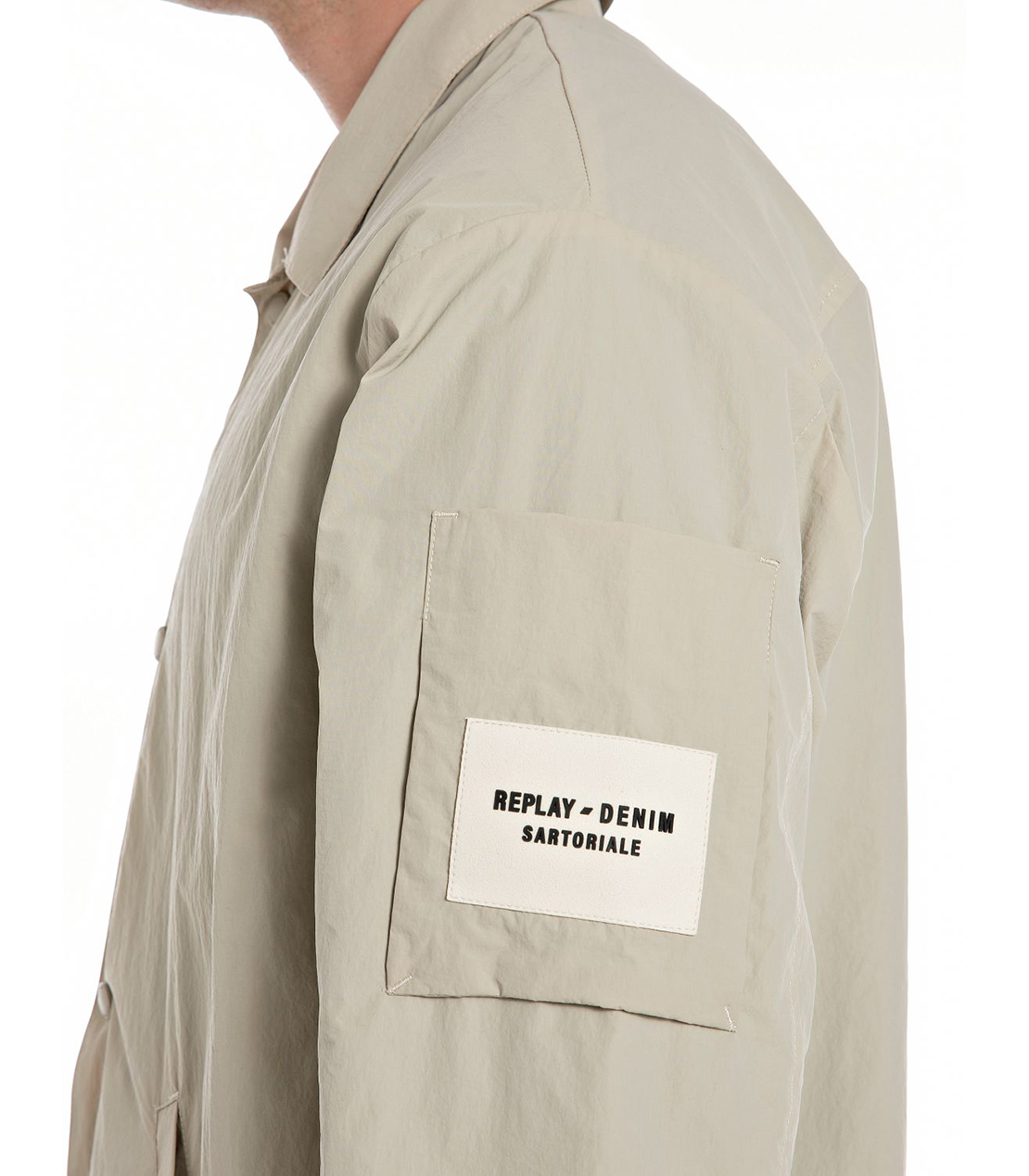 サルトリアーレ ピーチナイロンショートジャケット 詳細画像 クリーム 4